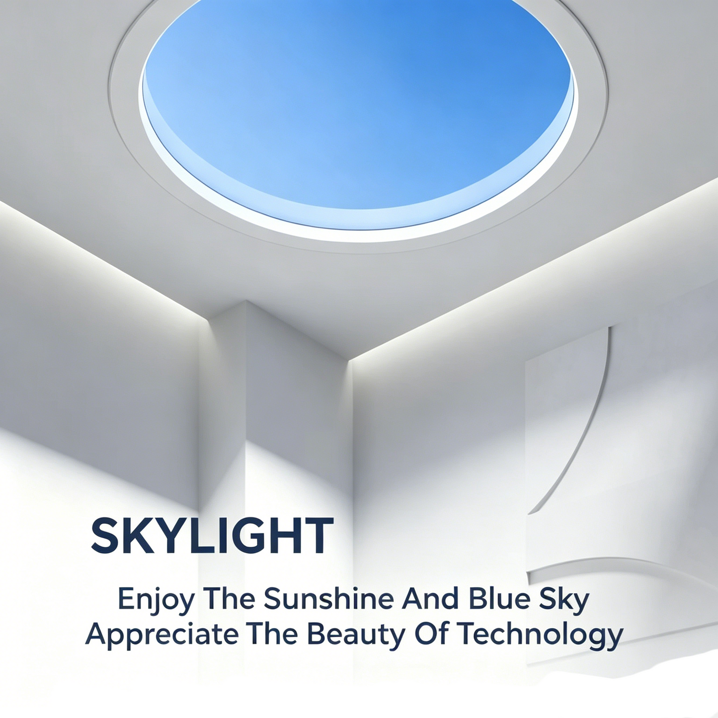 Blue Sky Light - Deep-Chamber Sun Simulator(Round 21in x 10in)